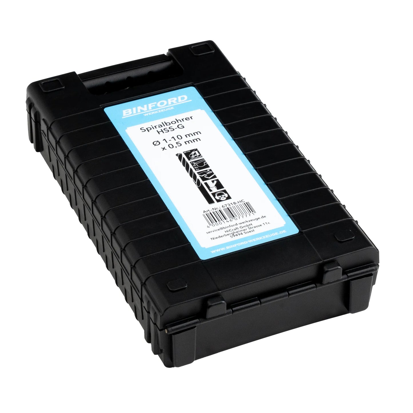 BINFORD Werkzeuge Bohrer-Set 19tlg. 1-10/0,5mm - 6100002