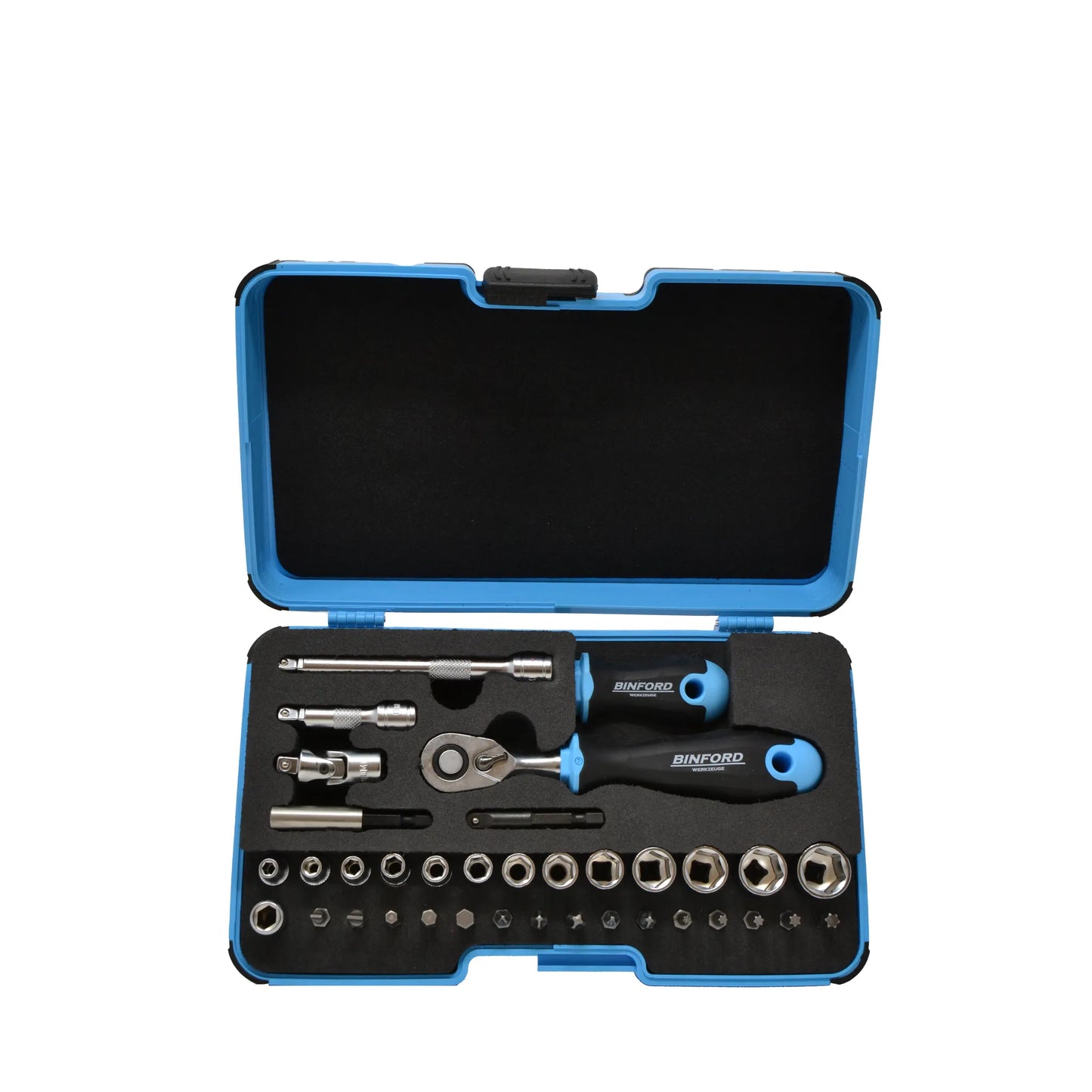 BINFORD Werkzeuge Werkzeugsatz 1/4" 36tlg. - 6100004 VQ