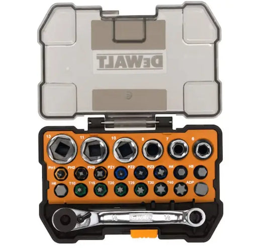DeWalt McLaren Bit und Ratschenset 24 tlg. - DT70906