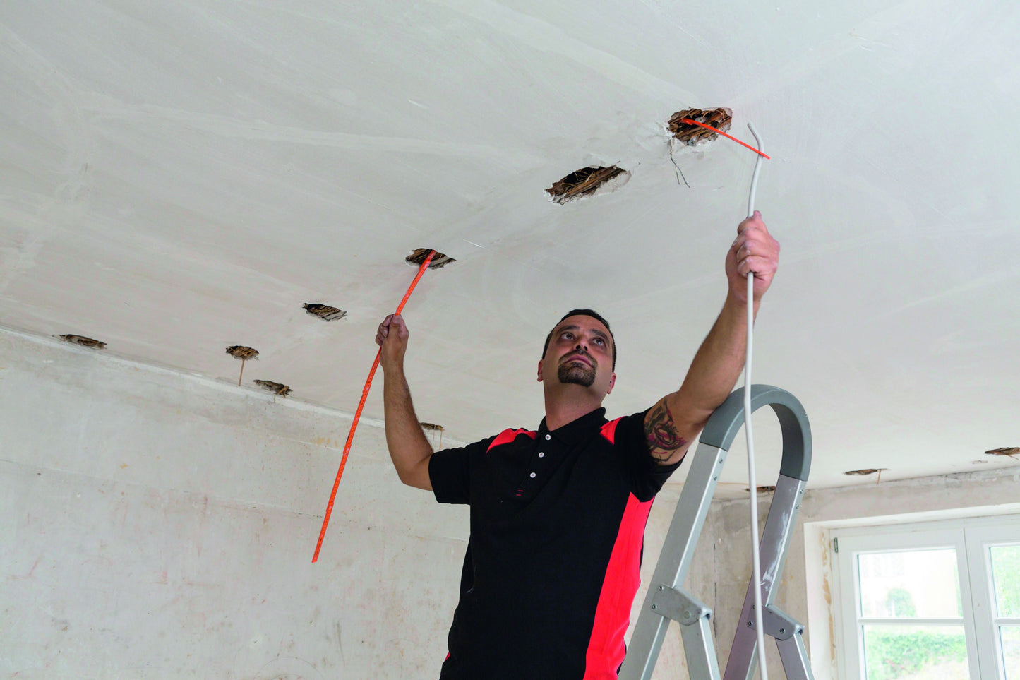 Elektriker Gliedermaßstab Longlife 2m