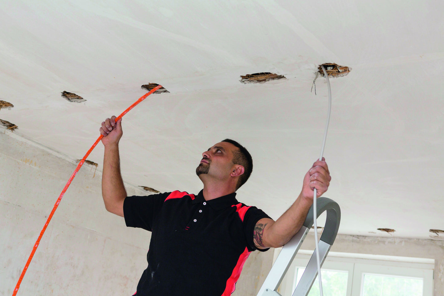 Elektriker Gliedermaßstab Longlife 2m