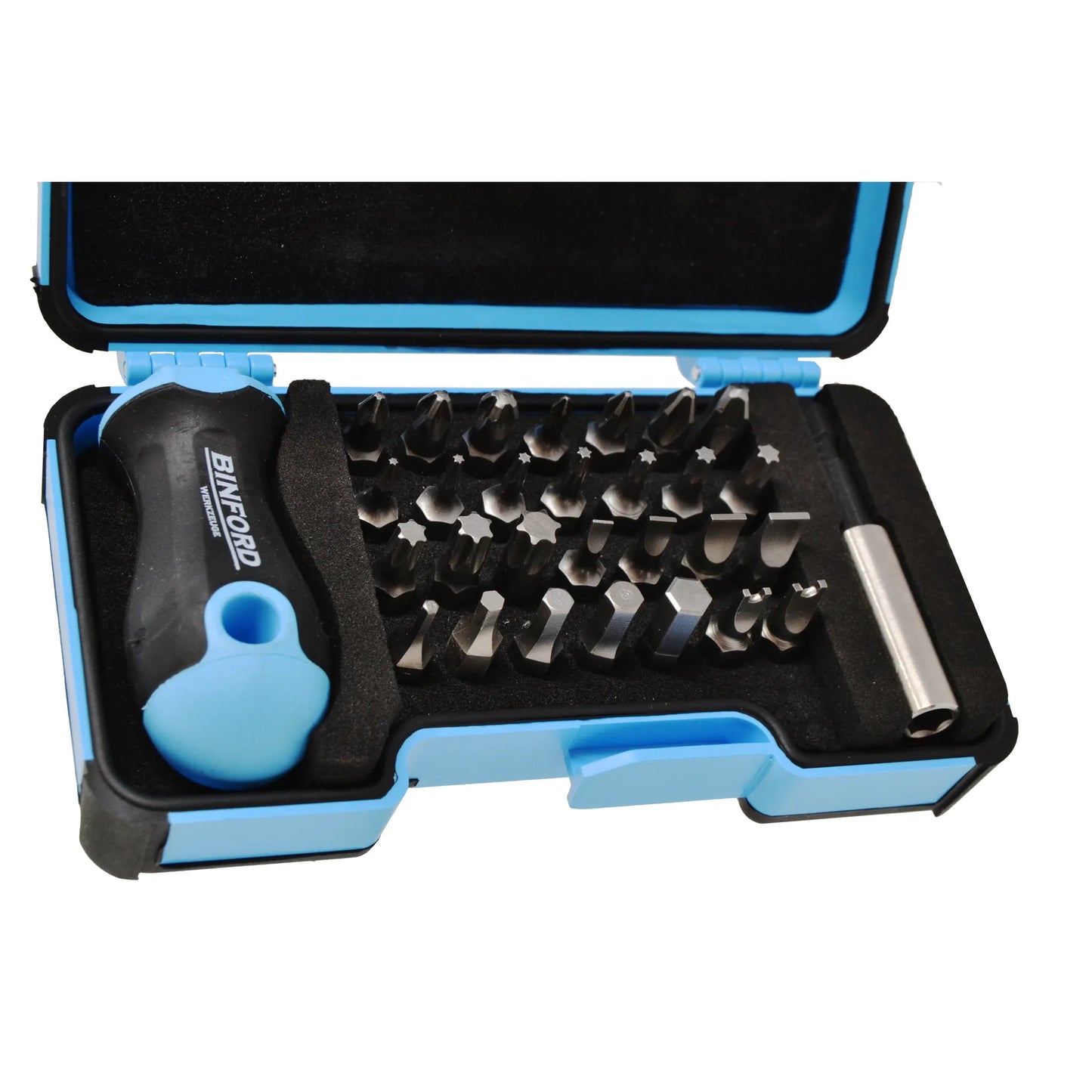 BINFORD Werkzeuge Bit-Box 30 tlg. Stubby - 6100005