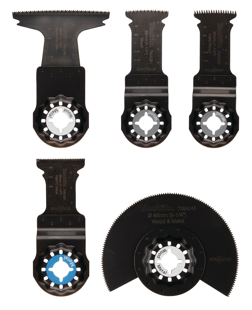 Makita Multifunktionswerkzeug-Set 5-tlg. Starlock E-24935