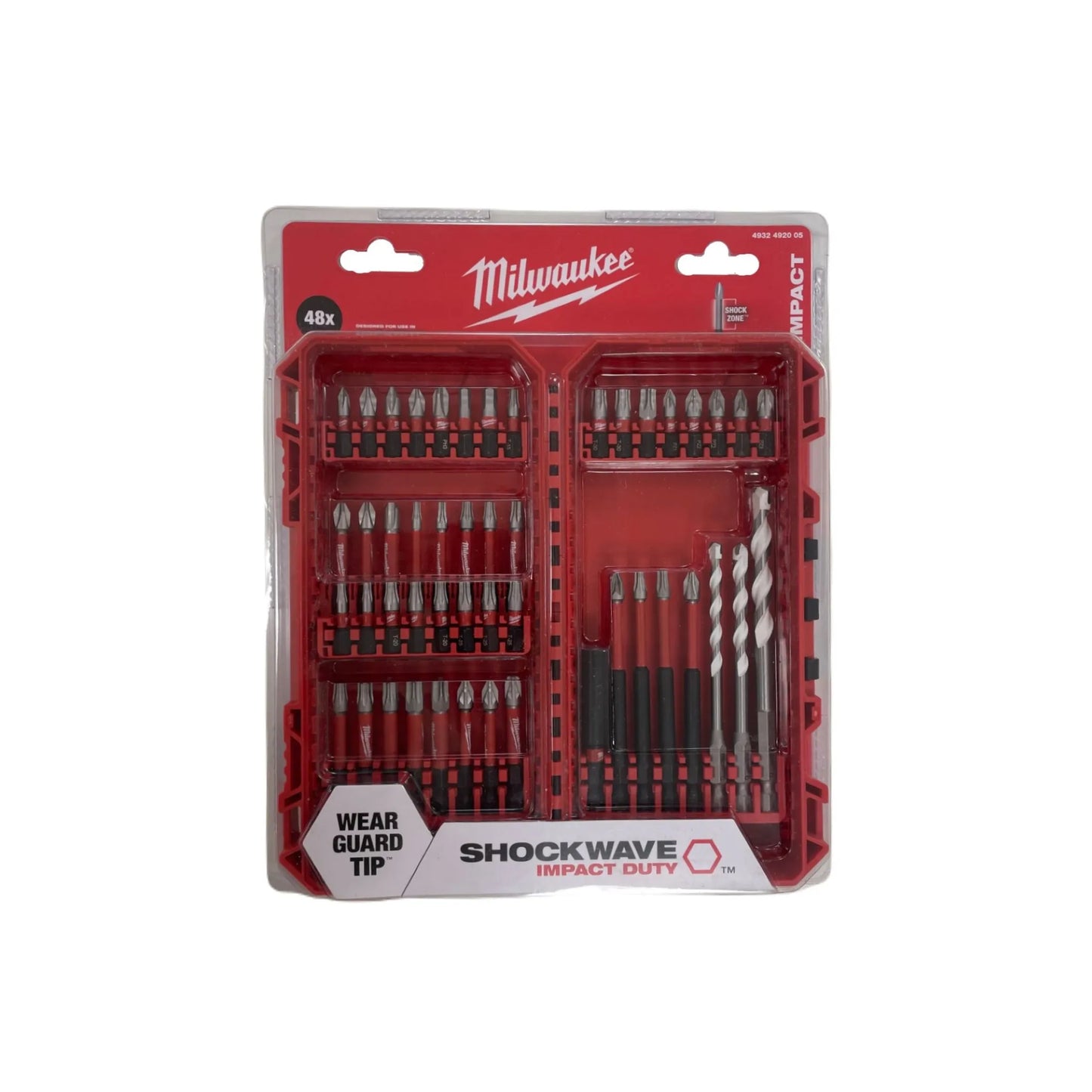 Milwaukee Shockwave Bit-Set 48 tlg.