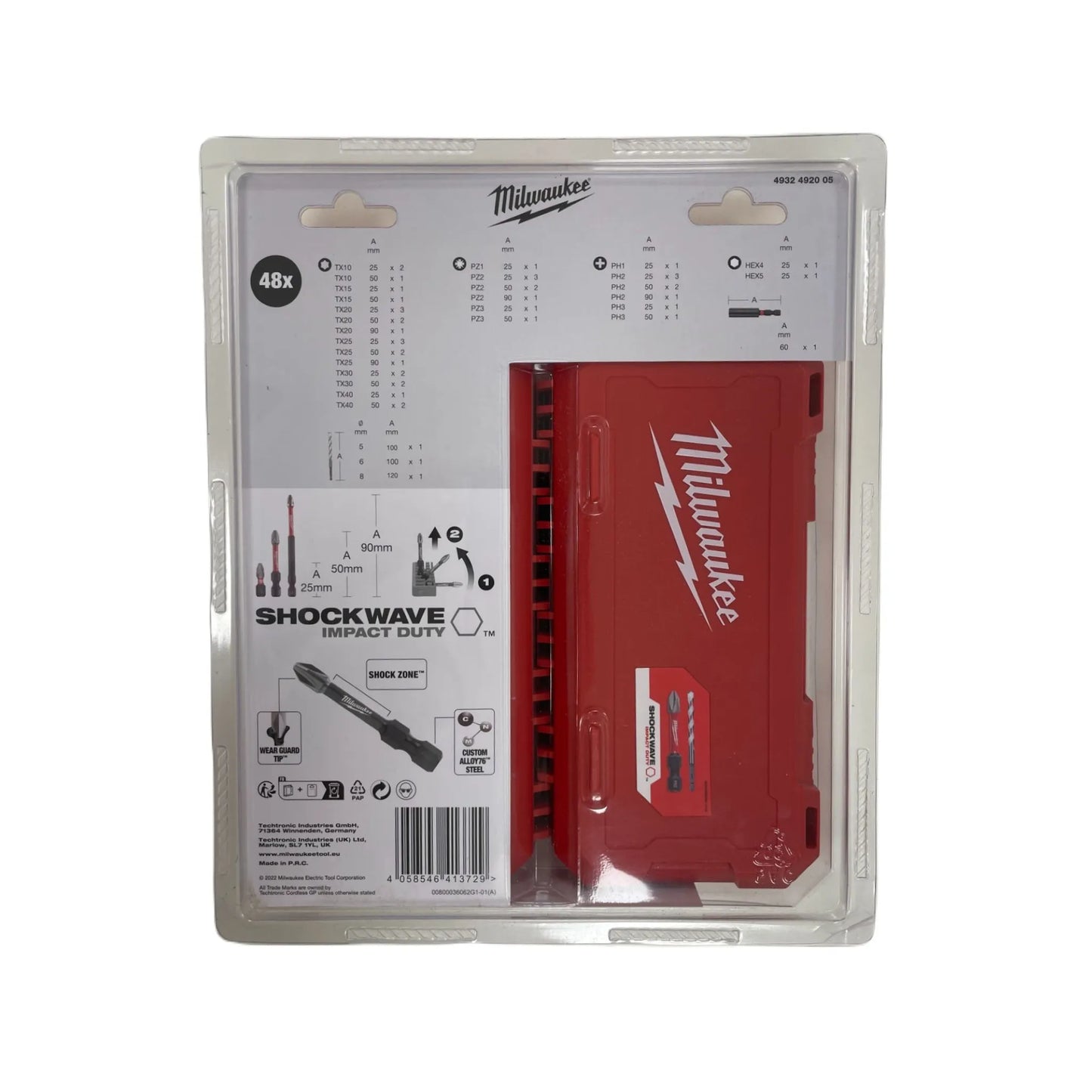 Milwaukee Shockwave Bit-Set 48 tlg.