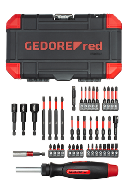 Gedore Adventskalender 2023 R33003044 red 44- tlg. Werkzeug-Adventskalender