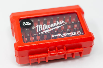 Milwaukee Bit-Satz Shockwave 32-teilig 4932464240