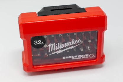 Milwaukee Bit-Satz Shockwave 32-teilig 4932464240