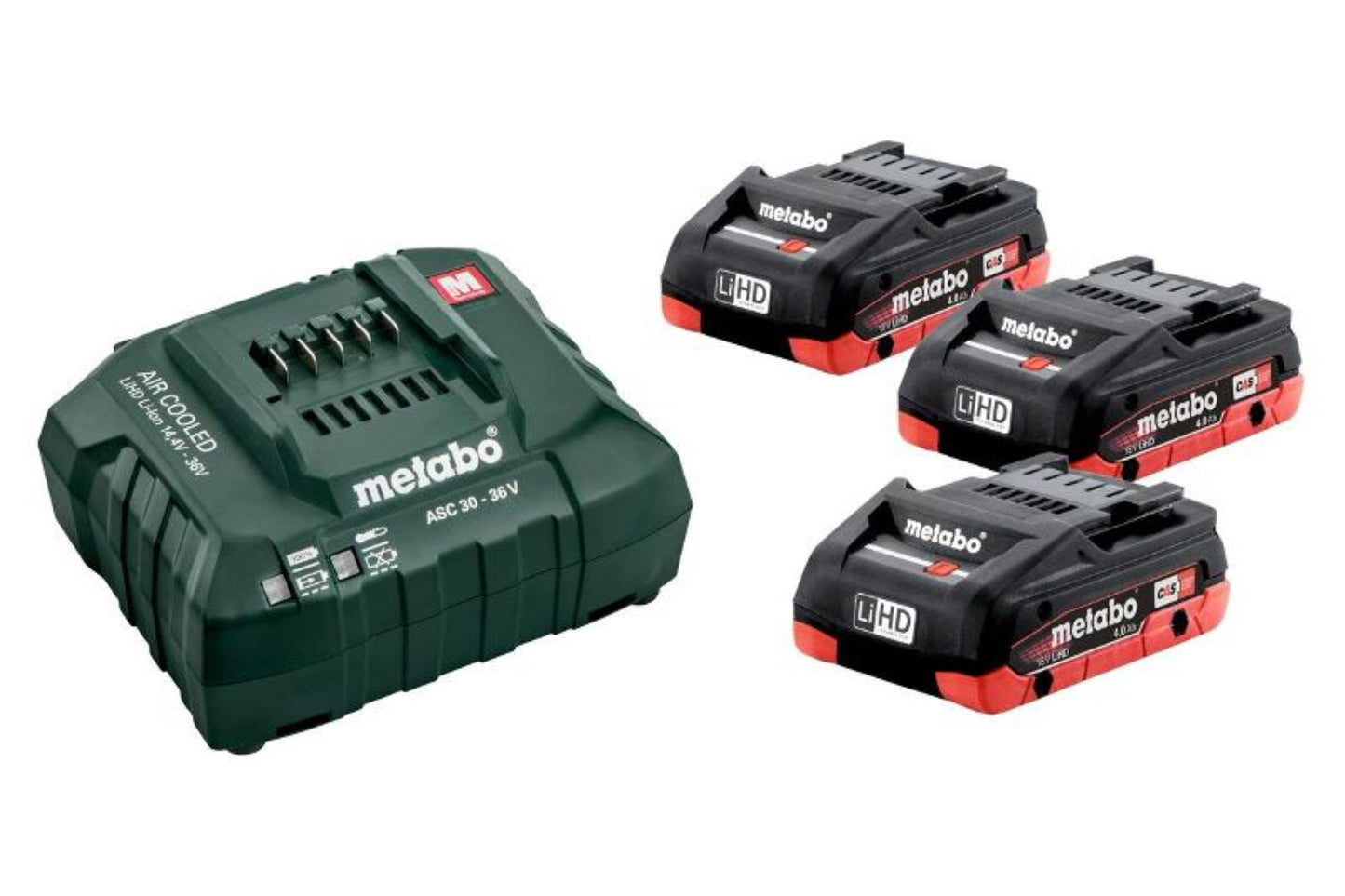 Metabo Basis-Set 3 x LiHD 4.0 Ah (685132000)