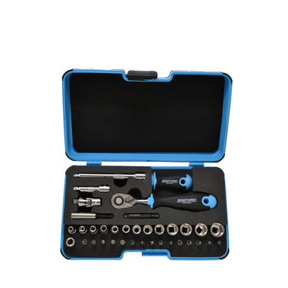BINFORD Werkzeuge Werkzeugsatz 1/4" 36tlg. - 6100004 VQ