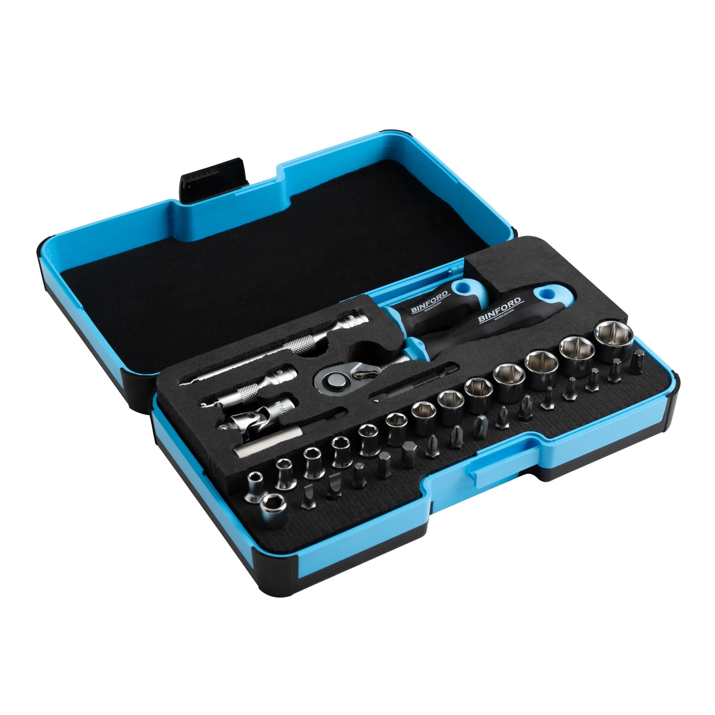 BINFORD Werkzeuge Werkzeugsatz 1/4" 36tlg. - 6100004