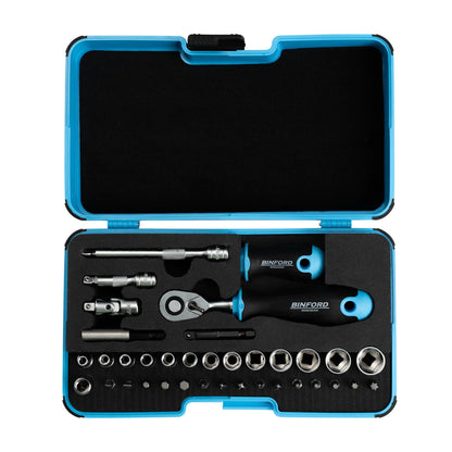 BINFORD Werkzeuge Werkzeugsatz 1/4" 36tlg. - 6100004