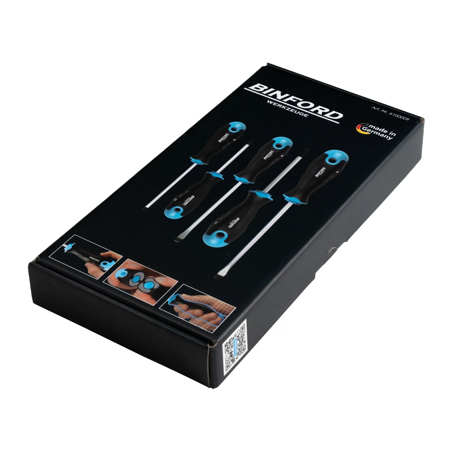 BINFORD Werkzeuge Schraubendreher Satz 5 tlg SL/PH - 6100009