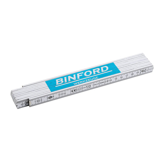 BINFORD Werkzeuge Holzgliedermaßstab 2 m Buche weiß - 6100020