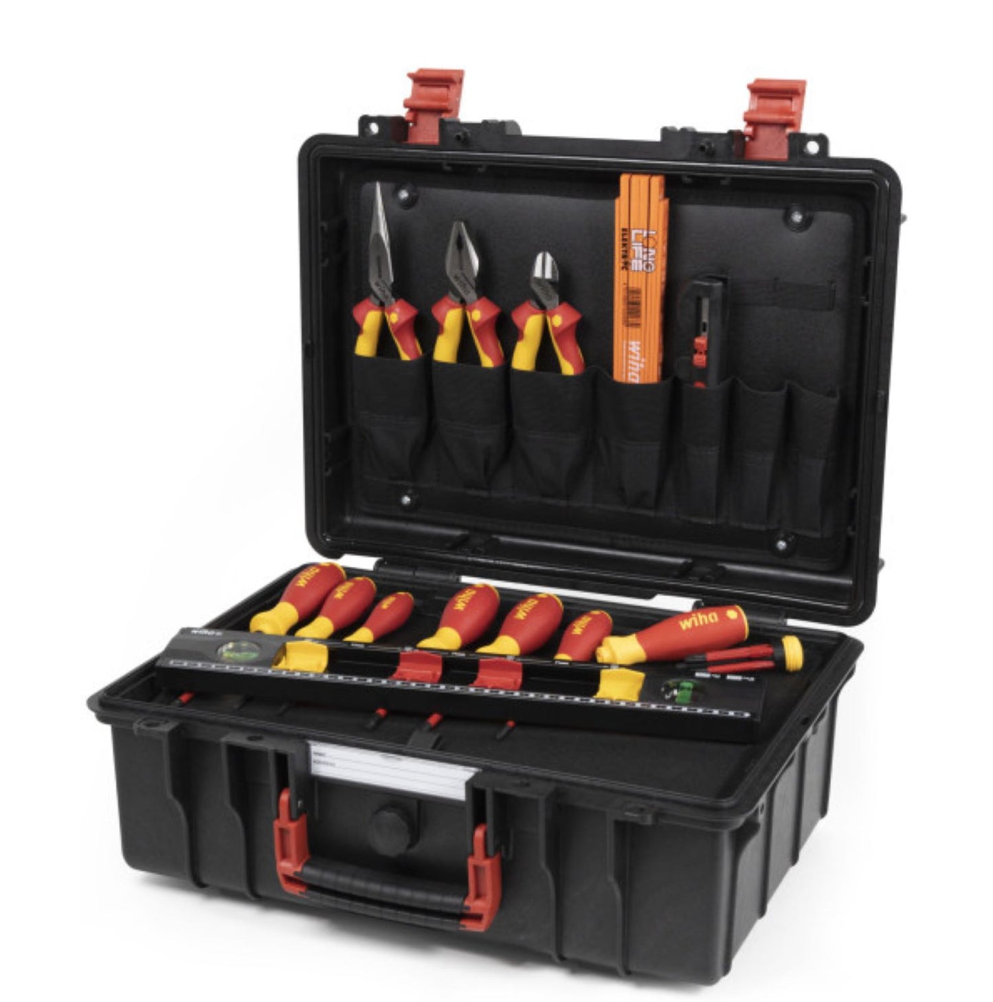 Wiha Werkzeugkoffer Tool Case Basic Set L electric 18 tlg. - 45530