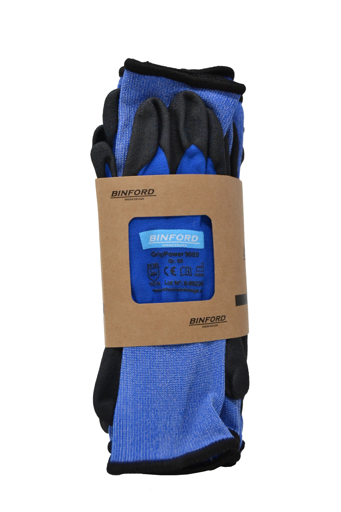 BINFORD Werkzeuge Arbeitshandschuh PowerGrip 10x