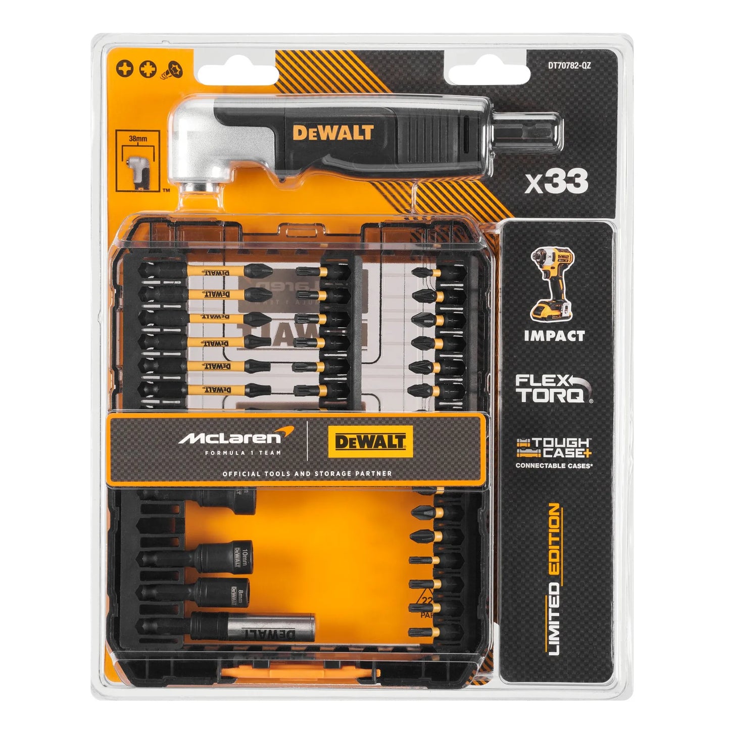 DeWalt McLaren Bit-Set 33 tlg. - DT70782-QZ