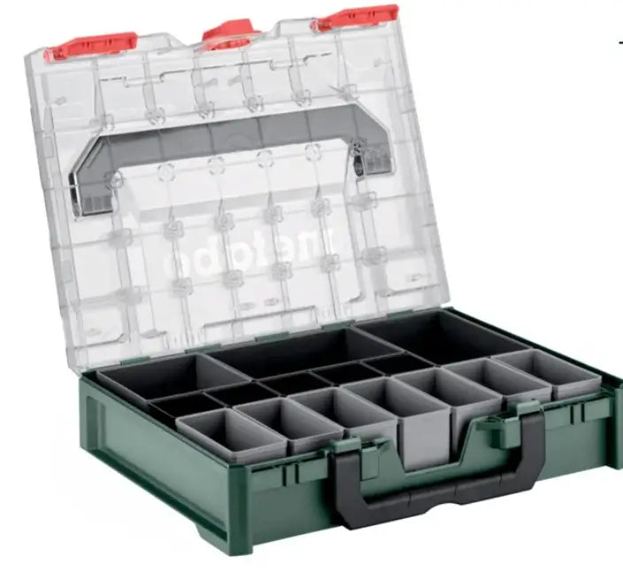 Metabo metaBOX 100 S - 15 Einsatzboxen - 626979000