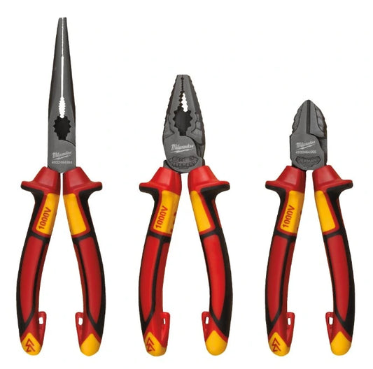Milwaukee VDE Zangen-Satz 3 teilig