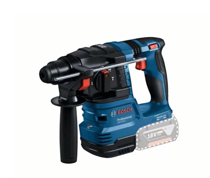 Bosch Combo Kit 2-tlg. 18V: GSR 18V-45 + GBH 18V-22 + 2 x 4.0Ah + Ladegerät + Tasche