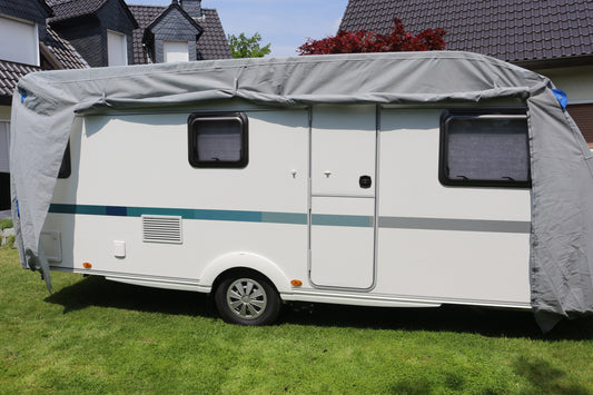 HC Outdoor Wohnwagen Abdeckplane Größe M 550 x 250 x 220 cm