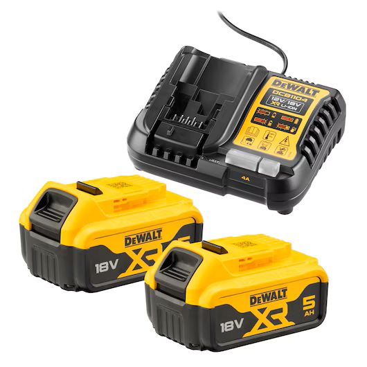 DeWalt Starterkit DCB184 2 x18V 5,0 Ah