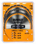 DeWalt Kreissägeblatt-Set 305 x 30 mm 3-tlg.