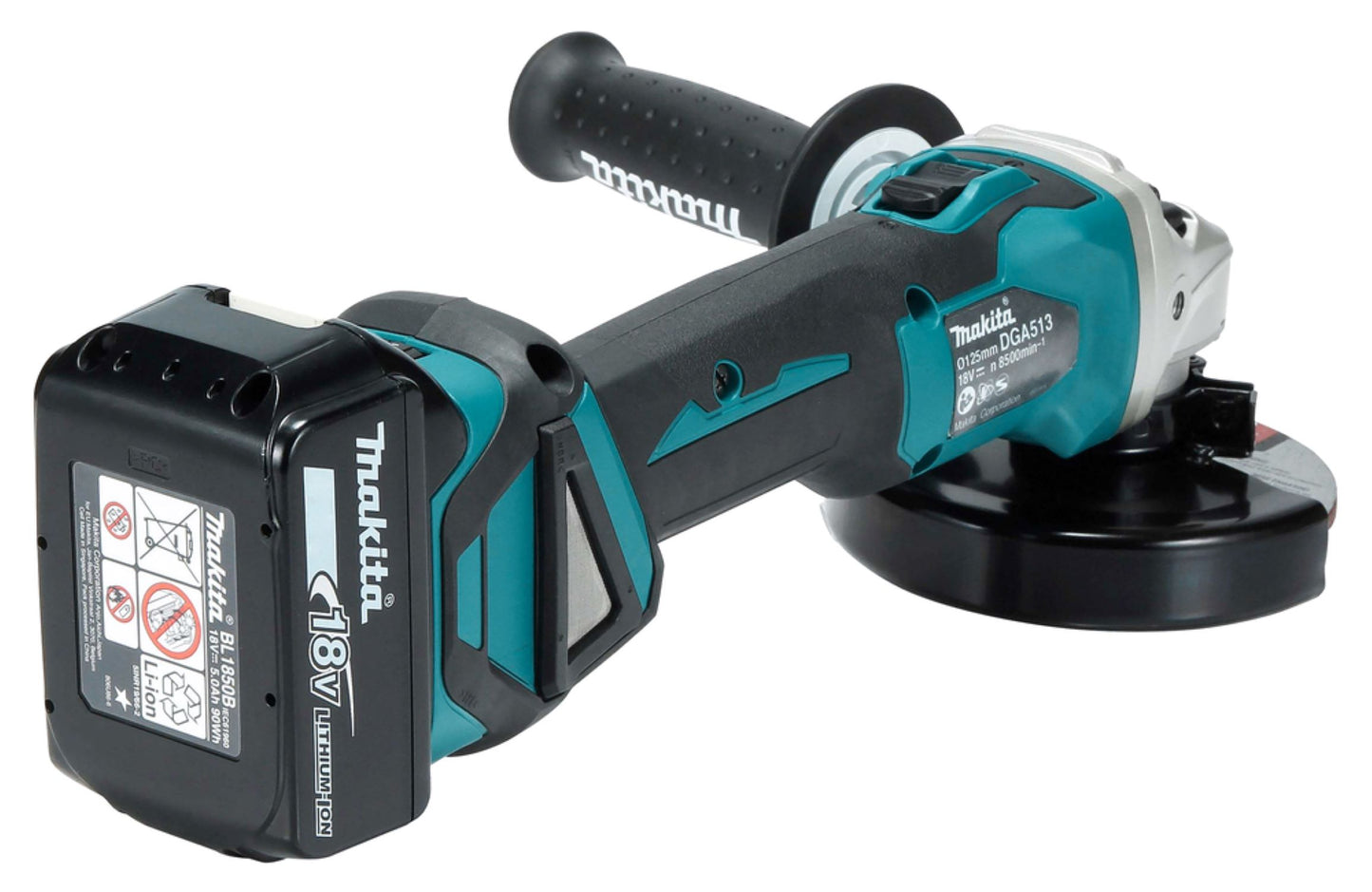 Makita Akku-Winkelschleifer DGA513 125 mm