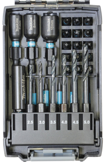 Makita Bohrer-Bit-Set 31-tlg. Impact Black E-22866