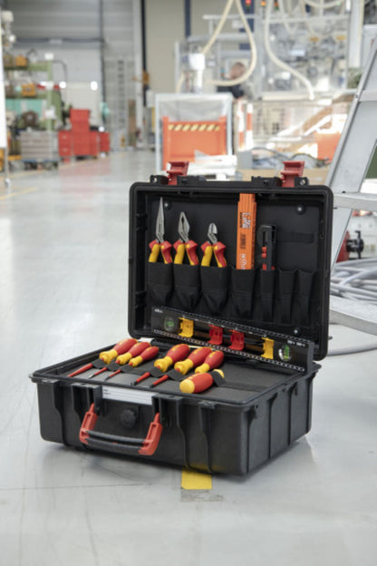 Wiha Werkzeugkoffer Tool Case Basic Set L electric 18 tlg. - 45530