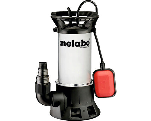 Metabo Pompe submersible pour eaux chargées PS 18000 SN (0251800000) en carton