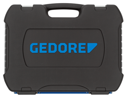 Gedore Steckschlüssel-Satz 1/4"+1/2"