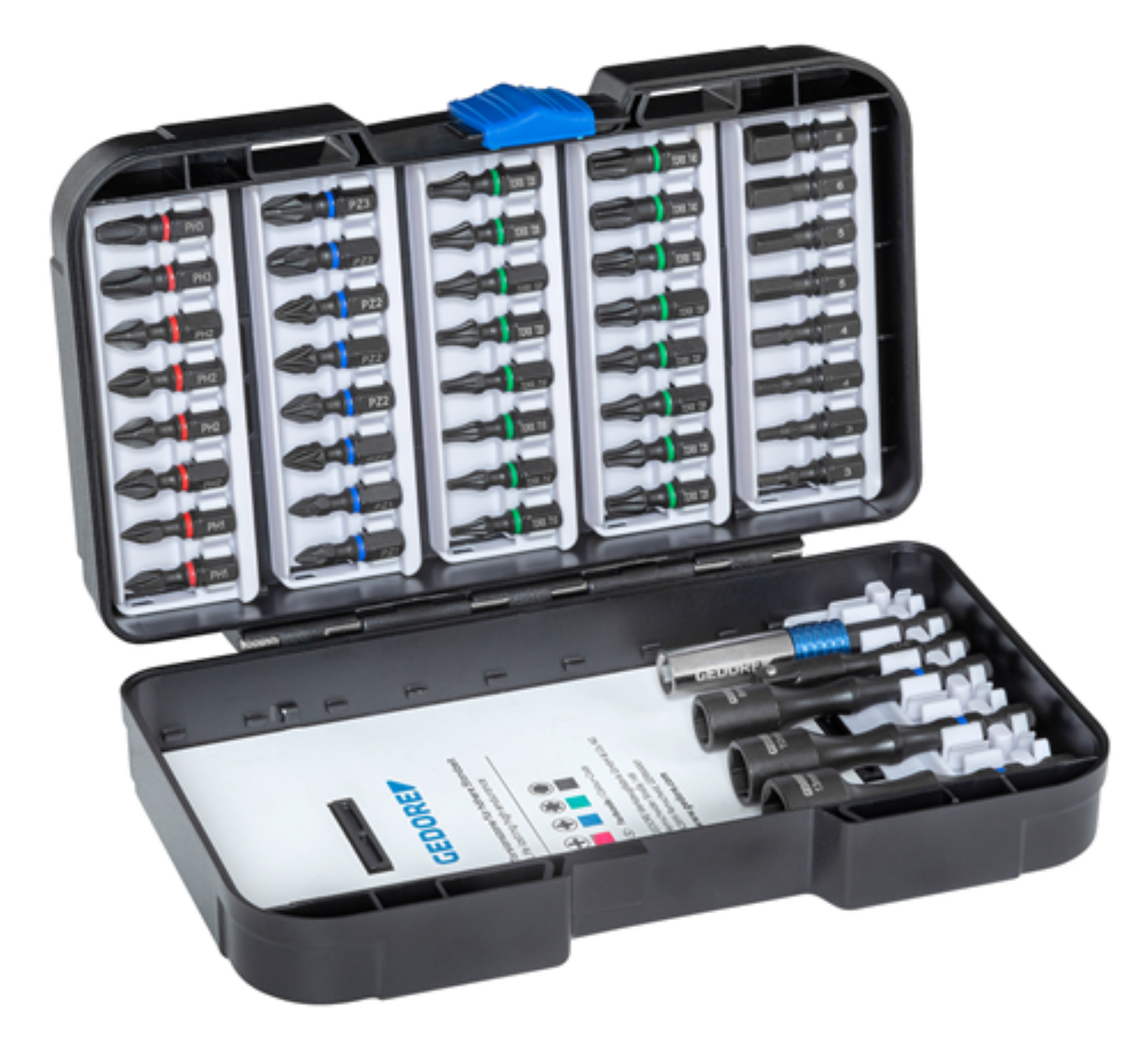 Gedore Torsionsbitsatz 45 tlg. 666-045