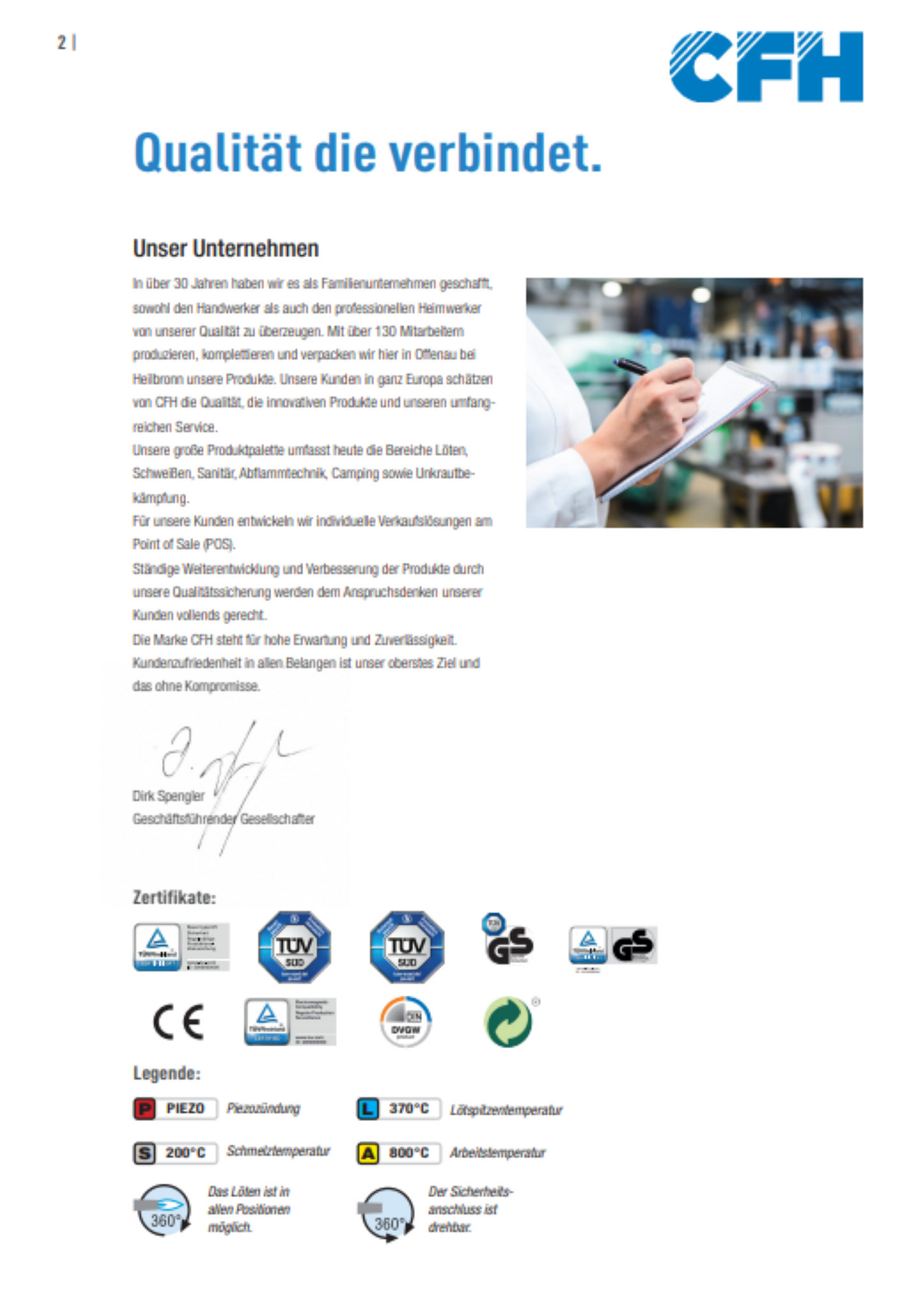 CFH Lötlampe PZO 7000 - 52192