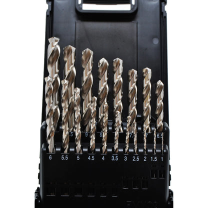 BINFORD Werkzeuge Bohrer-Set 19tlg. 1-10/0,5mm - 6100002